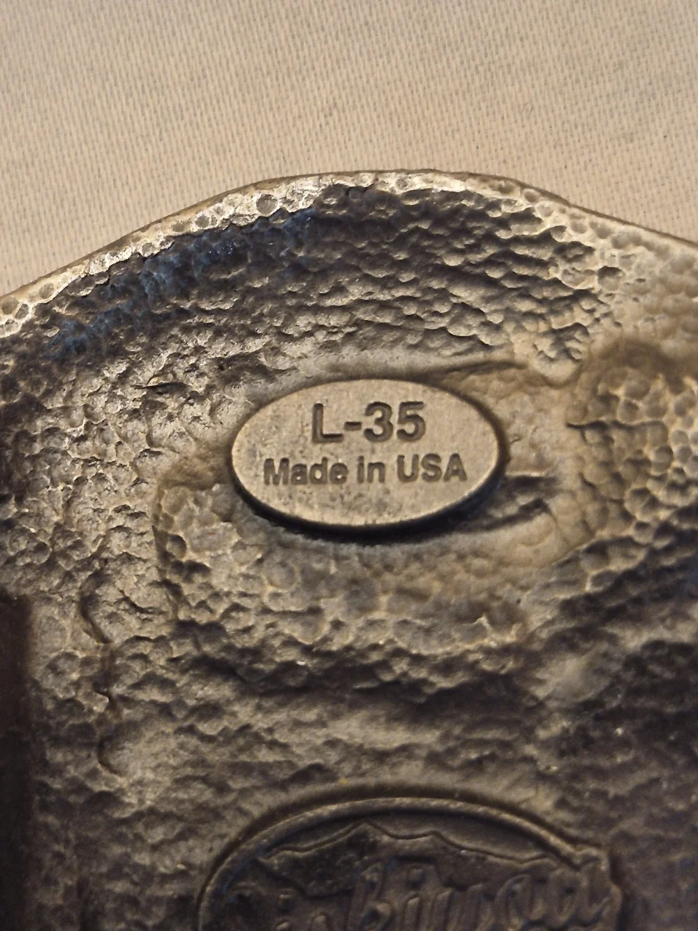 Vintage 1988 Siskiyou Pewter Colorado Bighorn Ram & Eagle Belt Buckle USA 1229